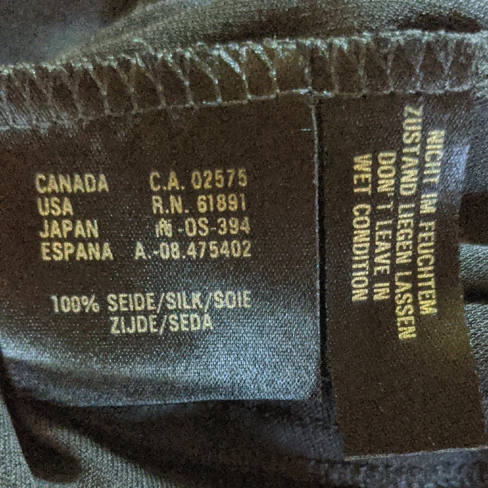 Escada Black Silk Blend Garment - Picture 10 of 10